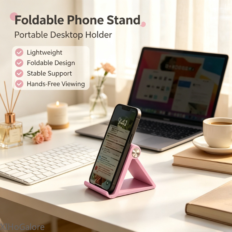 Tablet Stand Adjustable - Çok Açılı Ayarlanabilir Katlanabilir Taşınabilir Telefon
