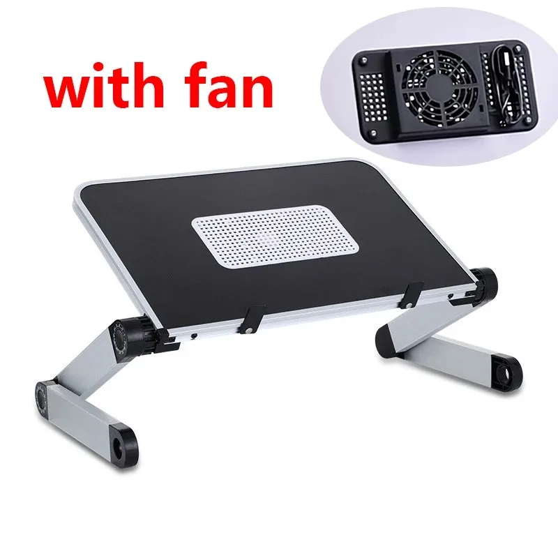Tablet Lap Desk - Soğutma Fanlı Ayarlanabilir Dizüstü Bilgisayar Sehpası