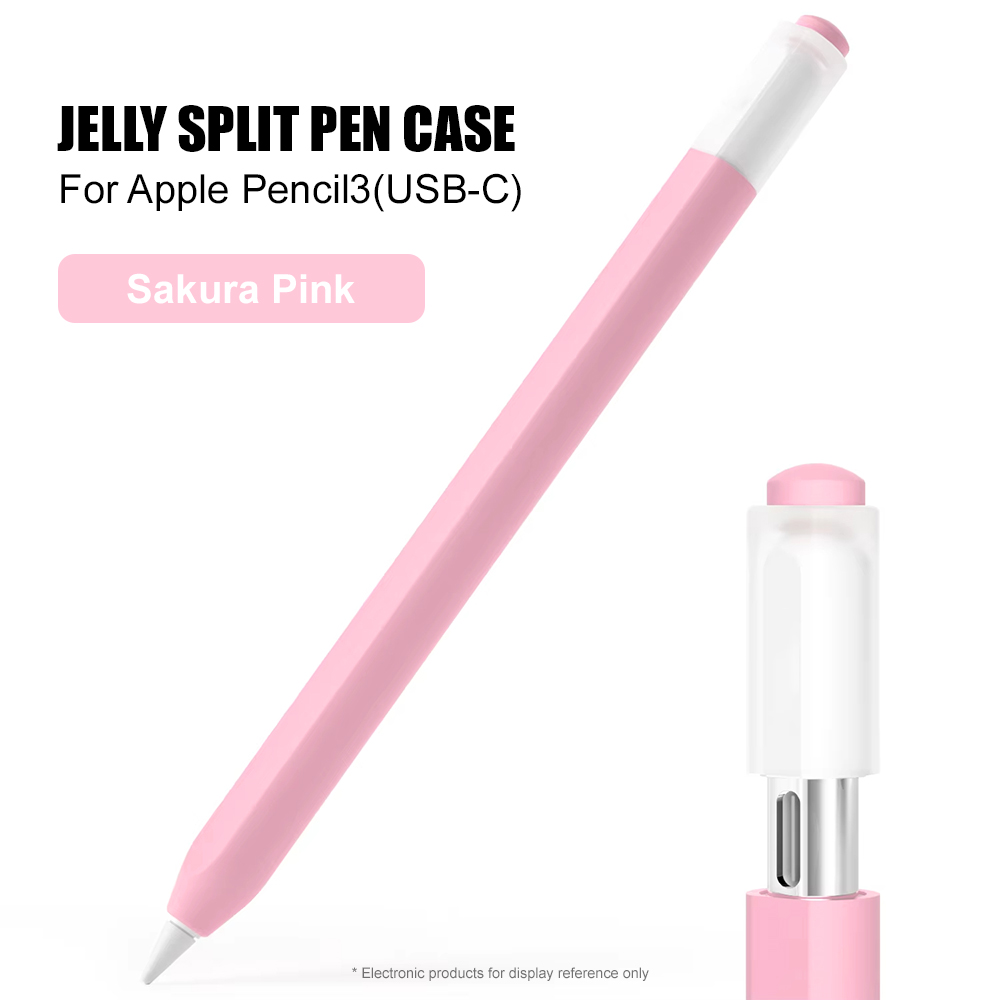 Tablet Accessories Case - Renkli Silikon Kalem Kılıfı Apple Pencil