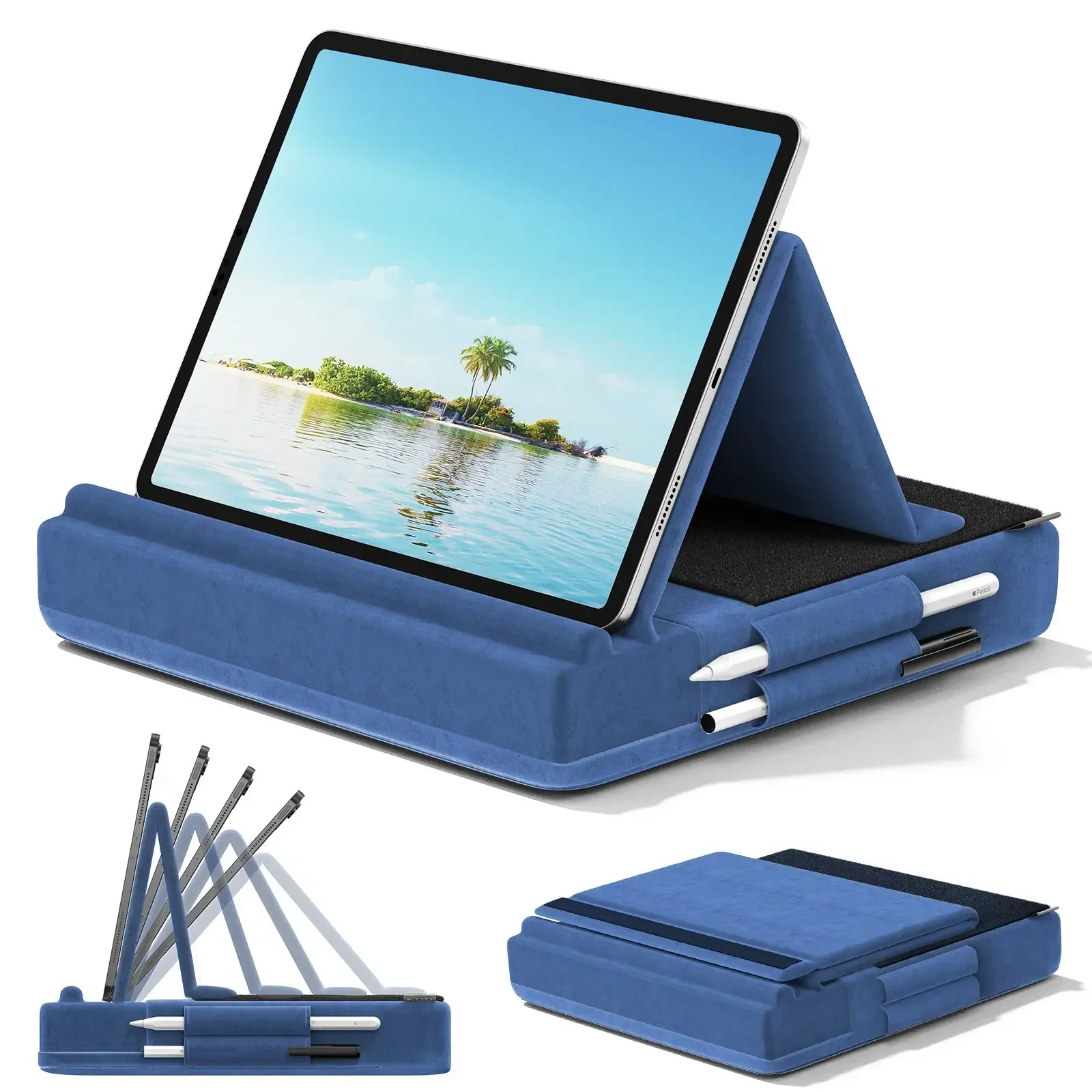 Tablet Lap Desk - Yükseltilmiş Tablet Yastık Standı Çok Açılı