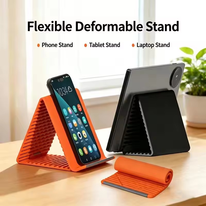Tablet Holder Accessories - Tembel Taşınabilir Telefon Standı Silikon Masaüstü
