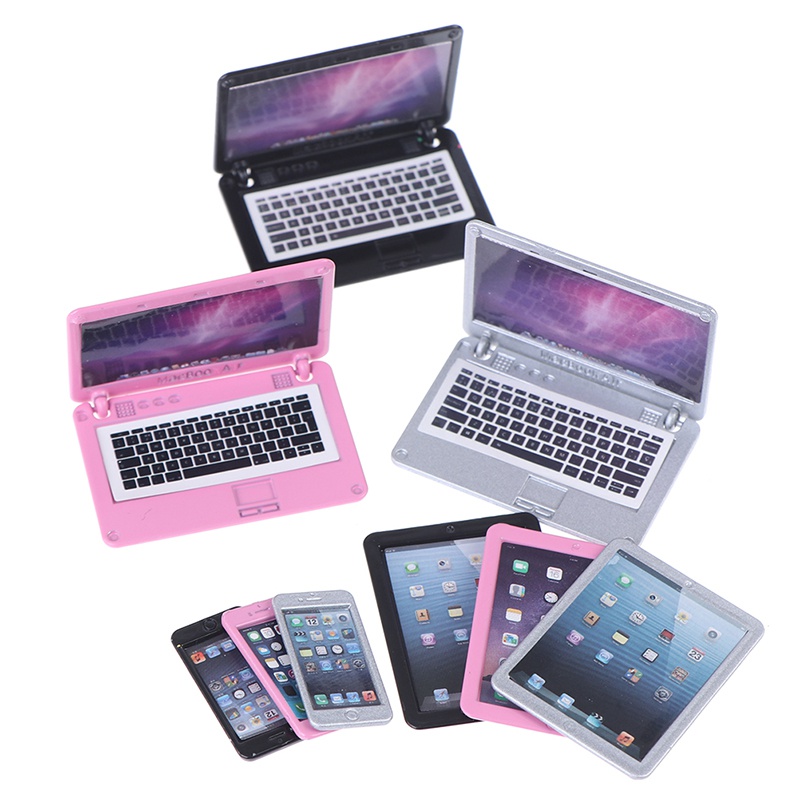 Tablet Accessories Set - 3 adet/takım Simülasyon Mini Dizüstü Bilgisayar