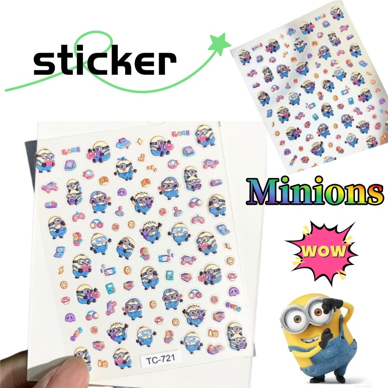 Tablet Accessories Set - Sevimli Minyonlar anime çizgi film yaratıcı