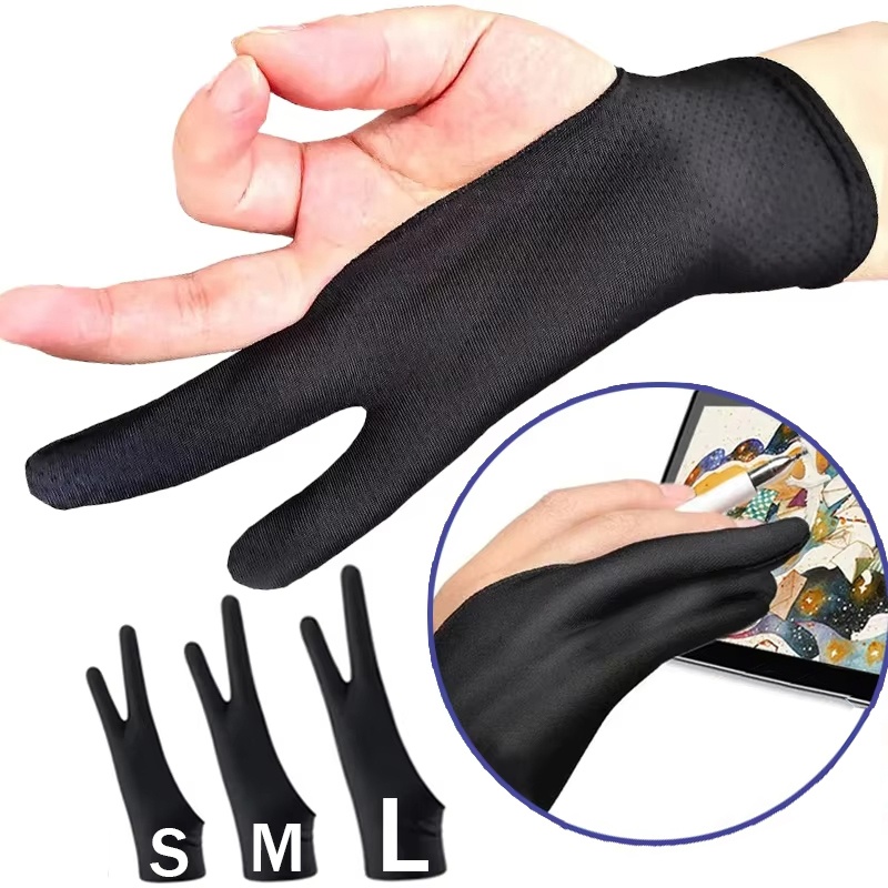 Drawing Glove Artist - Çizim Eldiveni Anti-dokunmatik İki Parmaklı Eldivenler