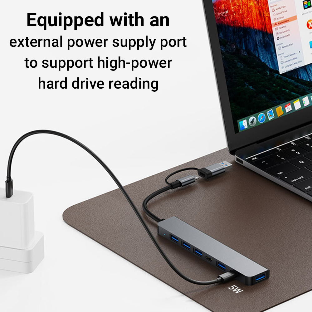 7'si 1 arada Çift Kafalı USB-C - Tablet Accessories For Students incelemesi ve fiyatı