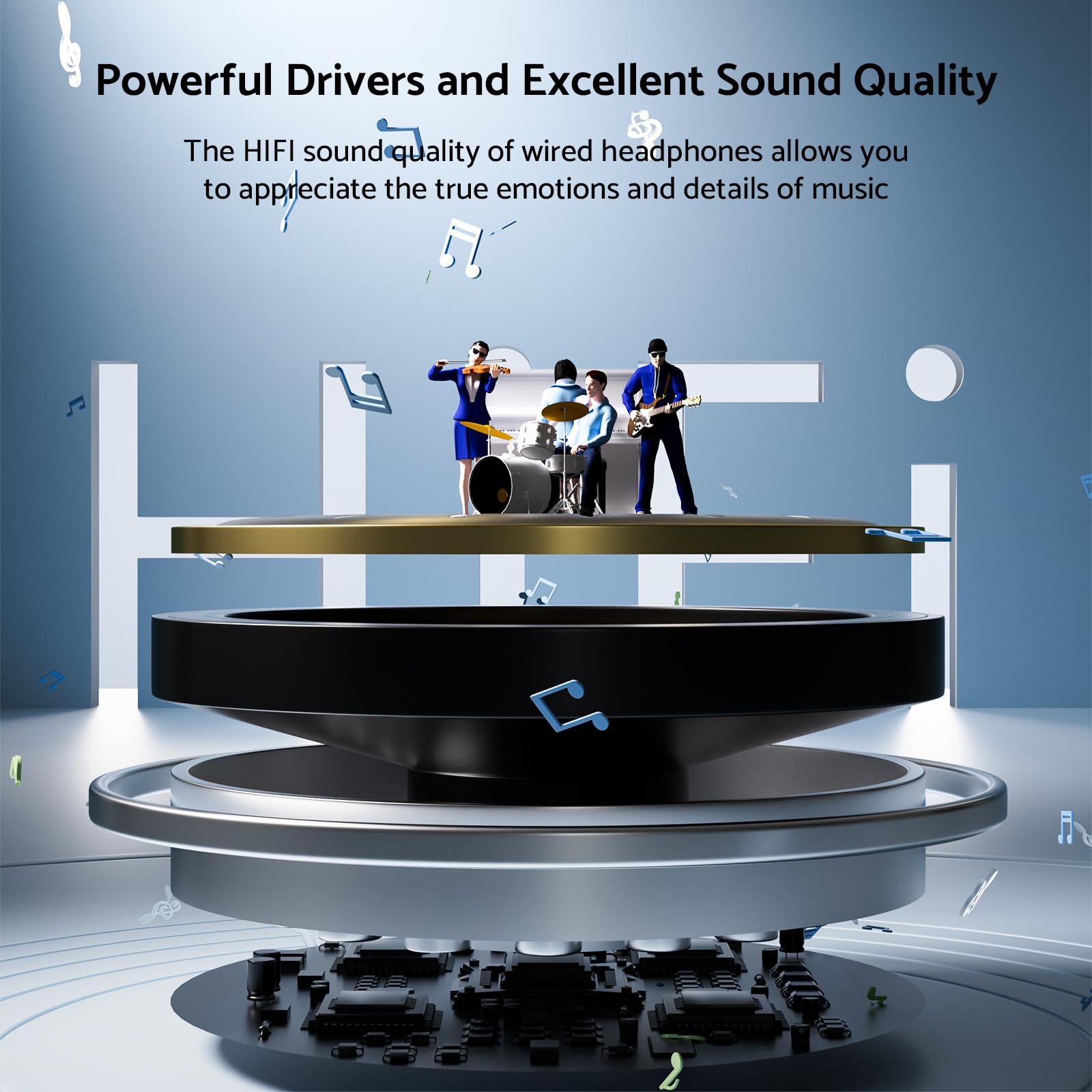 HiFi surround kulaklıklar bas  - Tablet Gaming Accessories incelemesi ve fiyatı