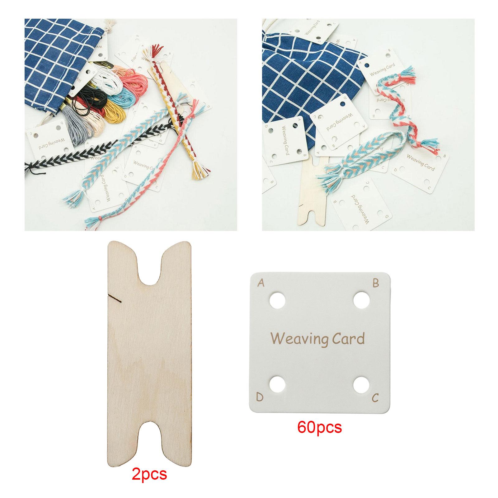 60 adet Tablet dokuma kart tez - Tablet Weaving Accessories incelemesi ve fiyatı