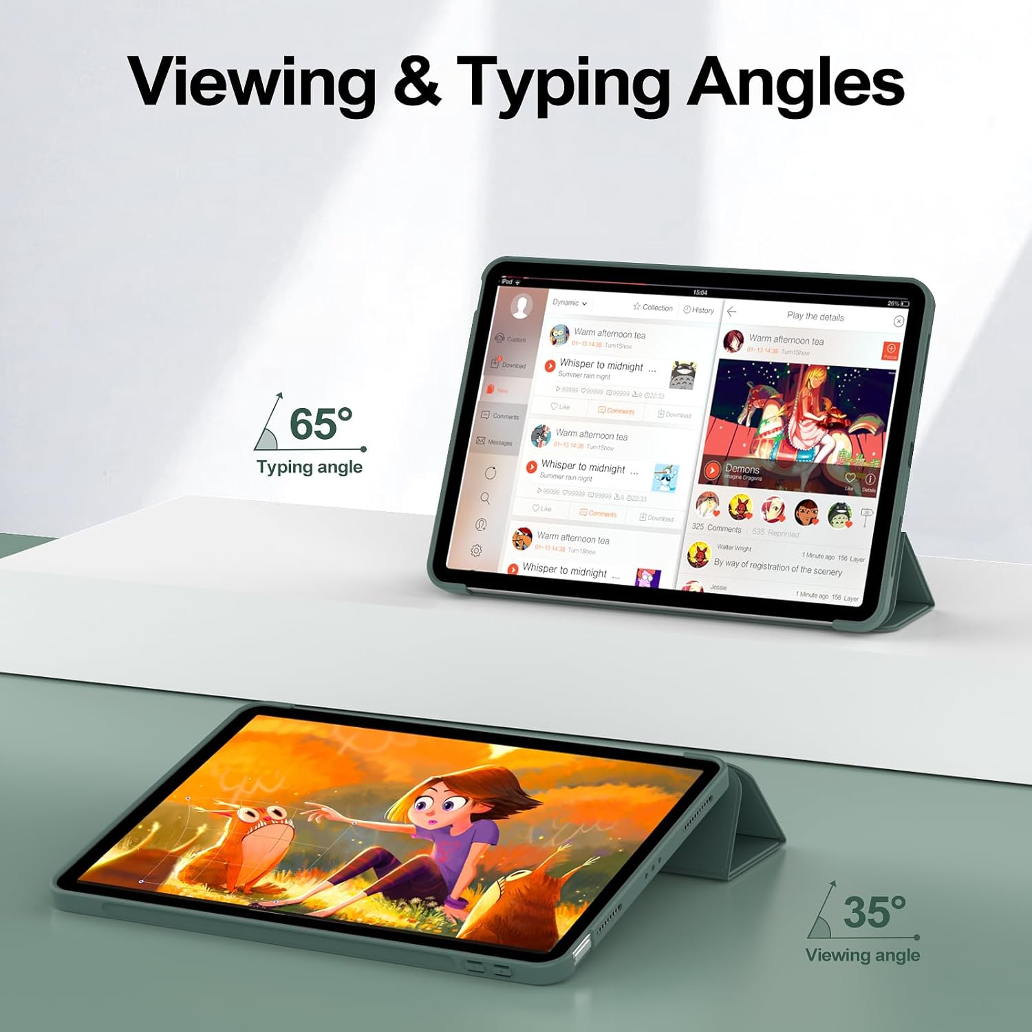Üç katlı Flip Case Lenovo Tab  - Tablet Accessories Lenovo incelemesi ve fiyatı