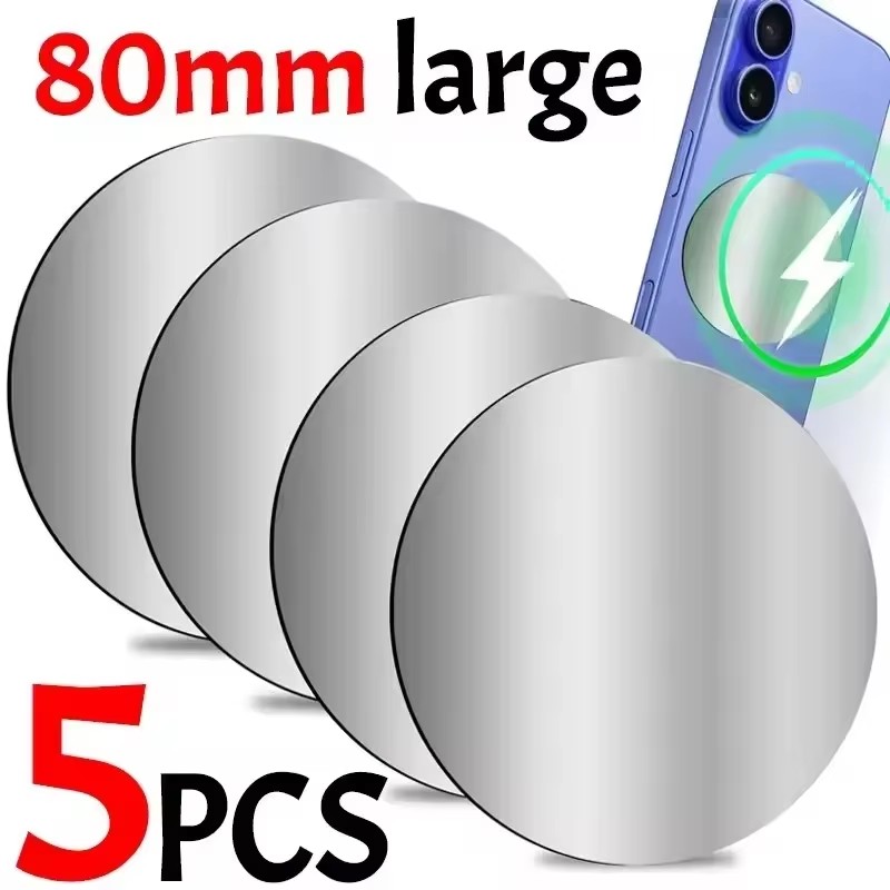 1-5 adet 8CM manyetik Metal pl - Tablet Holder Accessories incelemesi ve fiyatı
