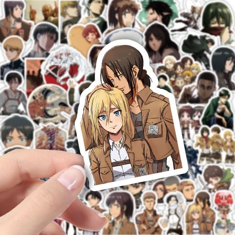 60 adet Titan Anime çıkartmala - Tablet Accessories Aesthetic incelemesi ve fiyatı