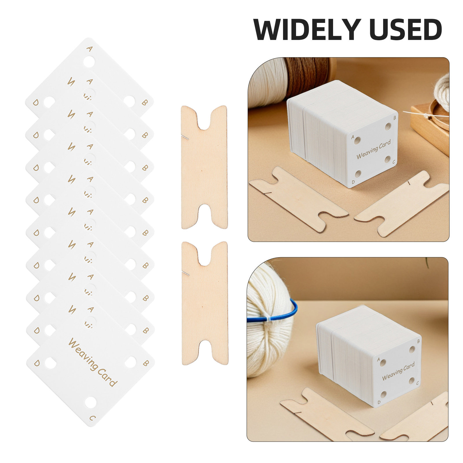 1 Set Kare Tablet Dokuma Kartl - Tablet Weaving Accessories incelemesi ve fiyatı