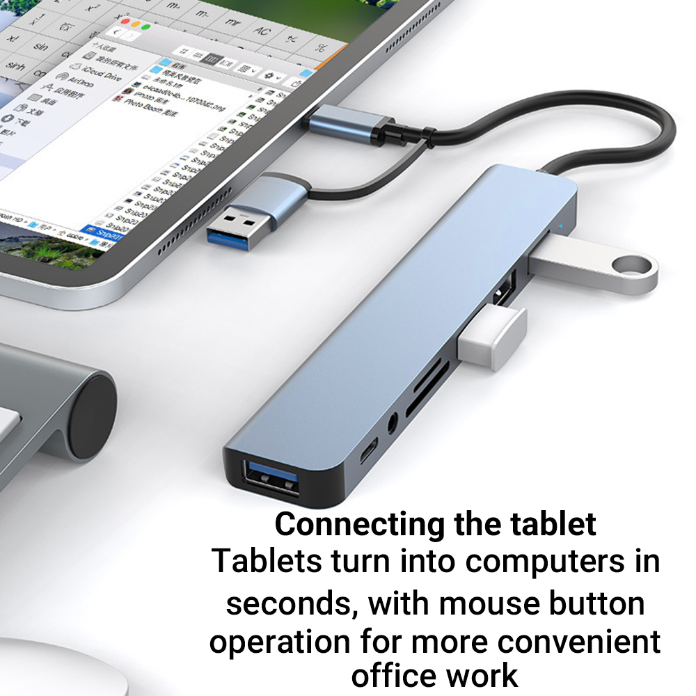 9'u 1 arada Çift Kafalı USB Ba - Tablet Accessories For Students incelemesi ve fiyatı