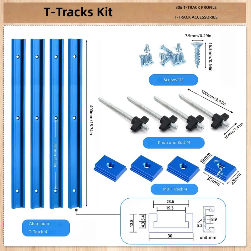 T30 T-Slot Sürgü Seti Kırmızı  - Tablet Accessories Set incelemesi ve fiyatı