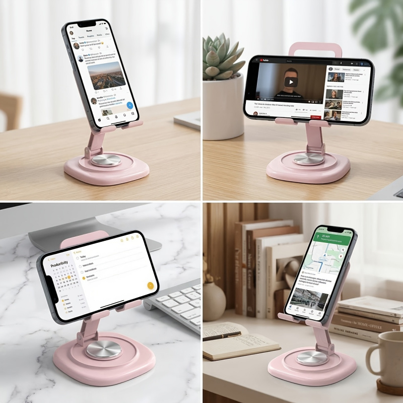 Macaron Masaüstü Metal Döner T - Tablet Stand Adjustable incelemesi ve fiyatı