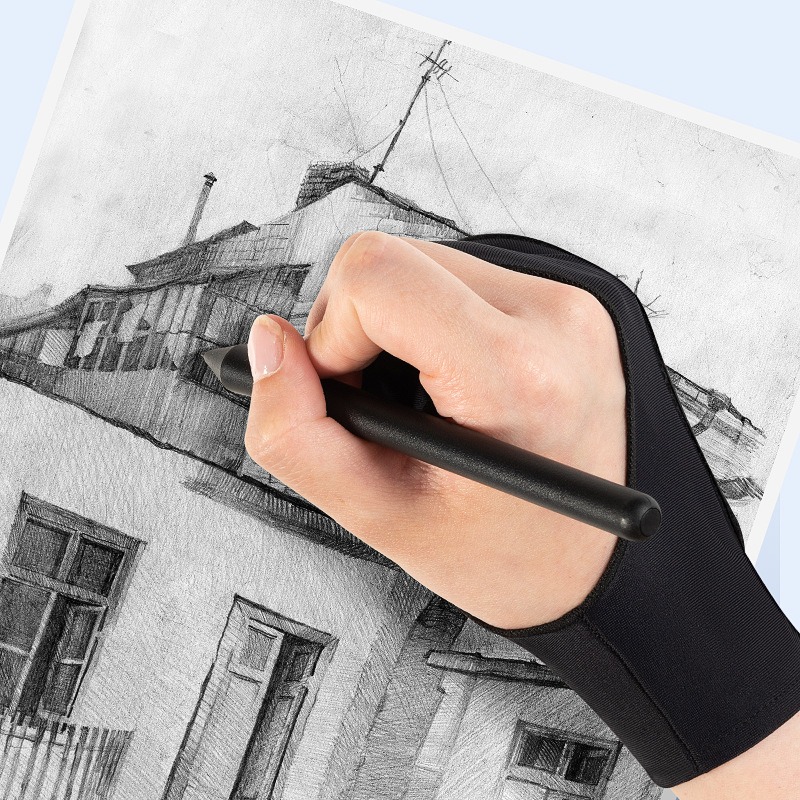 1 adet iki parmaklı sanatçı el - Drawing Glove Artist incelemesi ve fiyatı